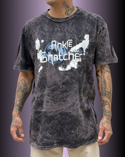 Slick Boyz Acid Wash Ankle Snatcher Anime Inspired Wrestling T-Shirt